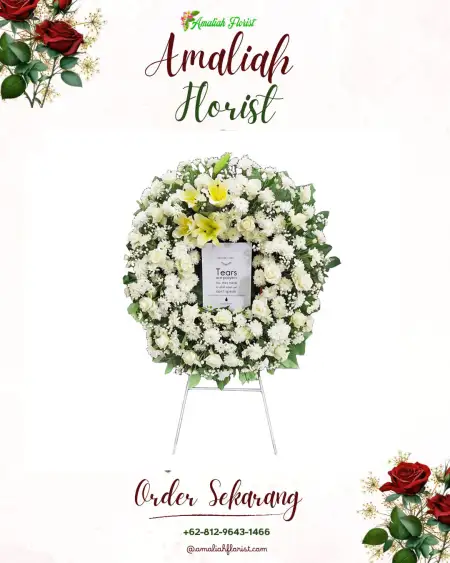 Krans Bunga Duka Sumberasih